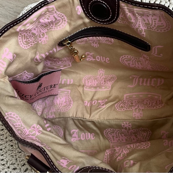 Y2K Juicy Couture "Pretty Thing" Mini Velour Bag - Picture 10 of 14
